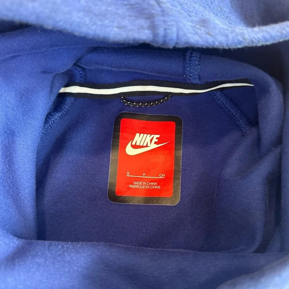 Nike Womens Hoodie Blue size Small. Pristine Condition - Picture 8 of 12